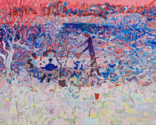 Robbie Bushe RSA, Garden Party , 2022