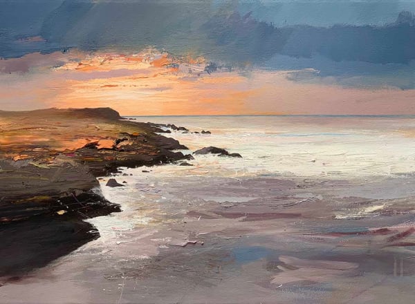 Chris Bushe RSW, October Sunset, Saligo Bay