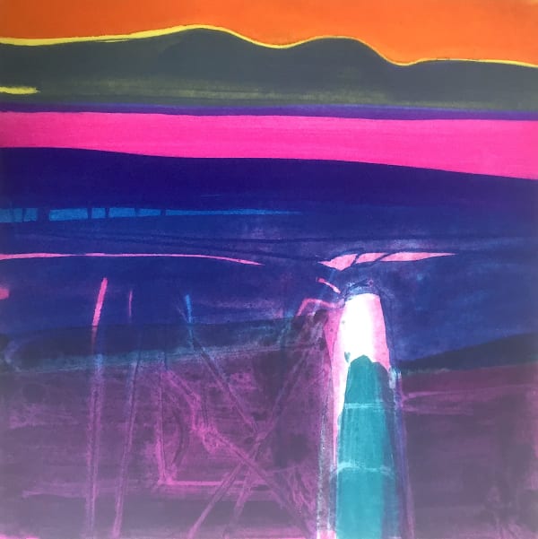 Barbara Rae DBE CBE RA, Icon Stone West , 2021