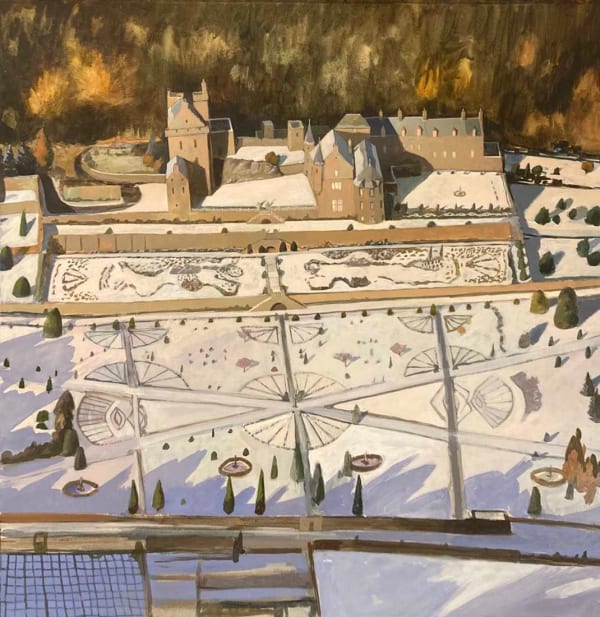 Neil MacDonald PAI RGI RSW, Winter, Castle Drummond
