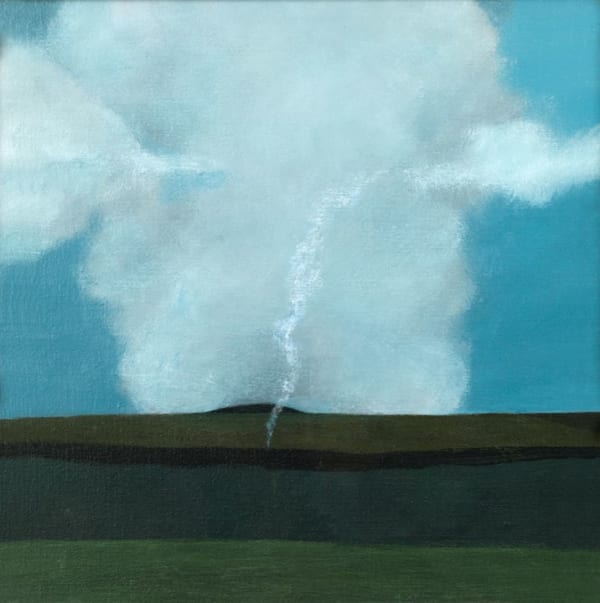 James Fairgrieve RSA RSW, Summer Smoke , 1973