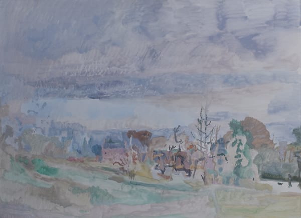 Catharine Davison RSW, Languid Rise of Forms, (Craighouse)