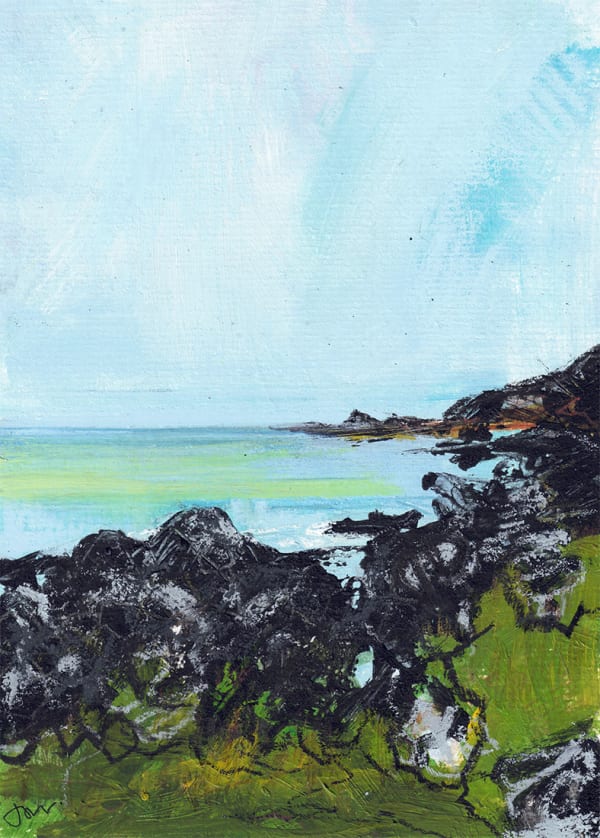 Hilary Joiner, Ardnamurchan Rocks (263)