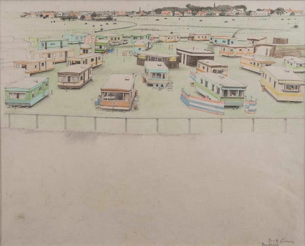 David Evans ARCA RSA RSW (1942-2020), Beadnell Northumberland , 1998