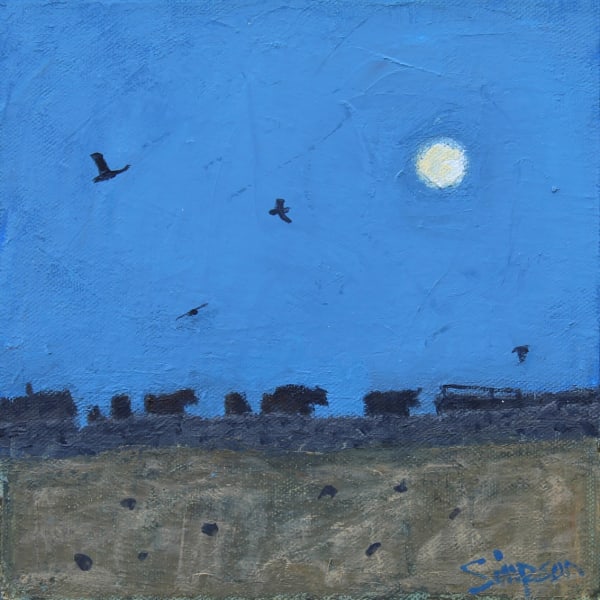 Charles Simpson, Cattle on the Hill