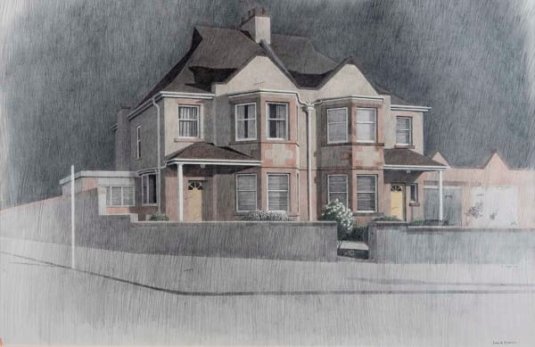 David Evans ARCA RSA RSW (1942-2020), Midnight Warriston
