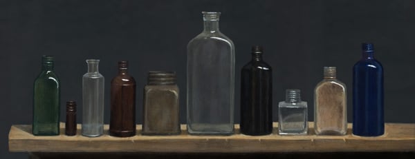 James Fairgrieve RSA RSW, One Green Bottle...?