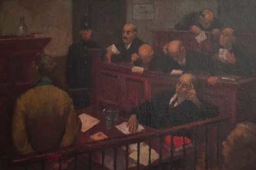 Alberto Morrocco OBE (1917-1998), The Law Courts