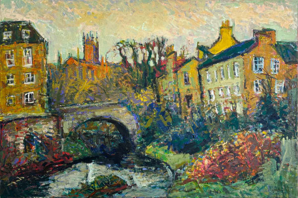 Gennadii Gogoliuk, The Scarlet Light Develops in the Evening