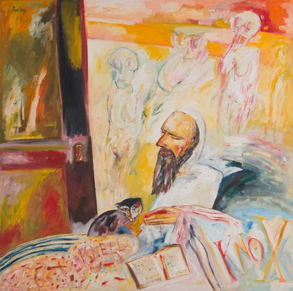 John Bellany (1942-2013), Death Knell for John Knox , circa 1990