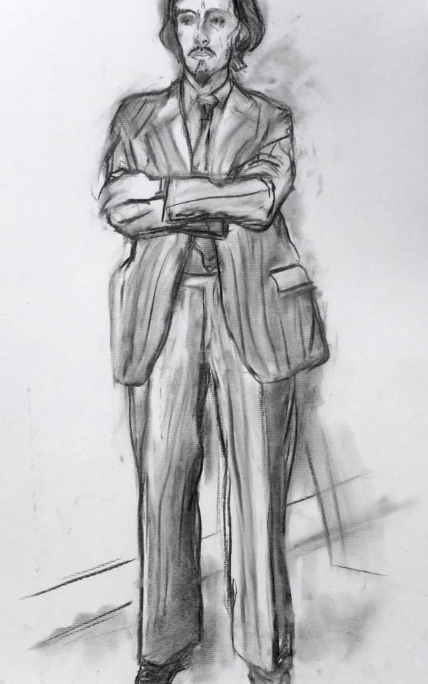 Alexander Moffat OBE RSA, Duncan Thomson , 1981