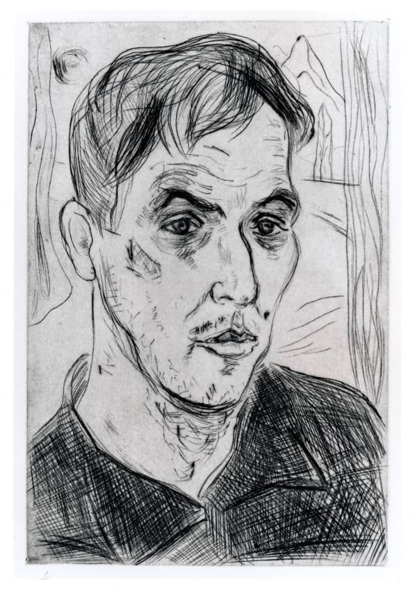 Alexander Moffat OBE RSA, Adrian Wiszniewski, 1987