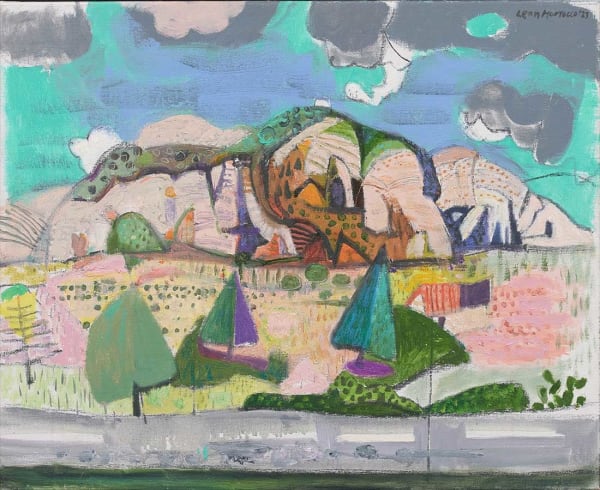 Leon Morrocco RSA RGI, On the Road to Caussols