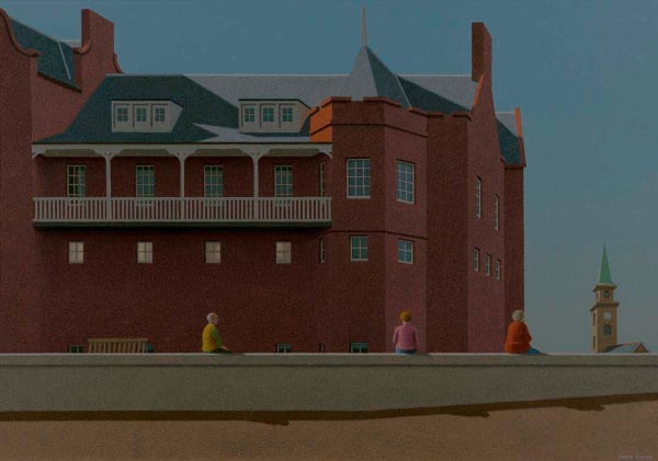 David Evans ARCA RSA RSW (1942-2020), Promenade