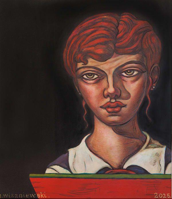 Adrian Wiszniewski RSA, Drawing from Life