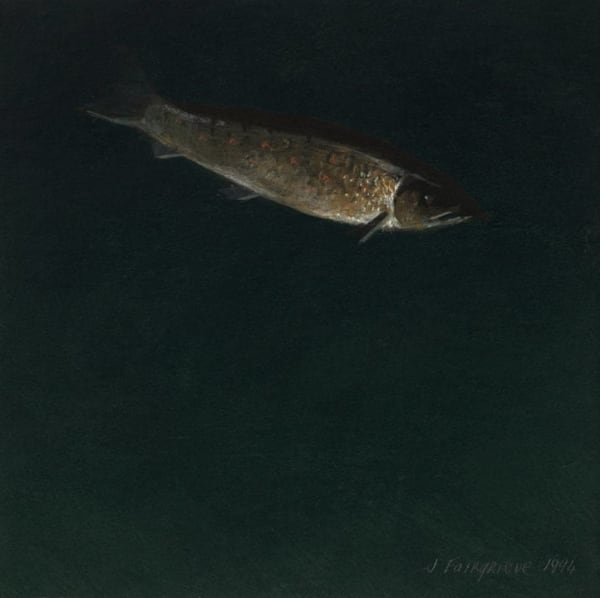James Fairgrieve RSA RSW, Cruising Brown , 1994