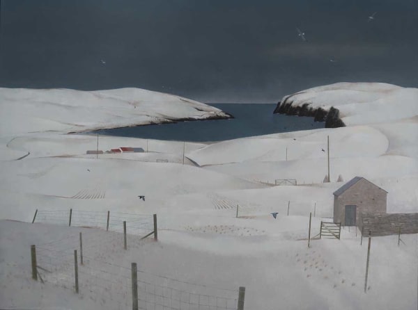 Tom Mabon, Burrafirth Winter, Unst