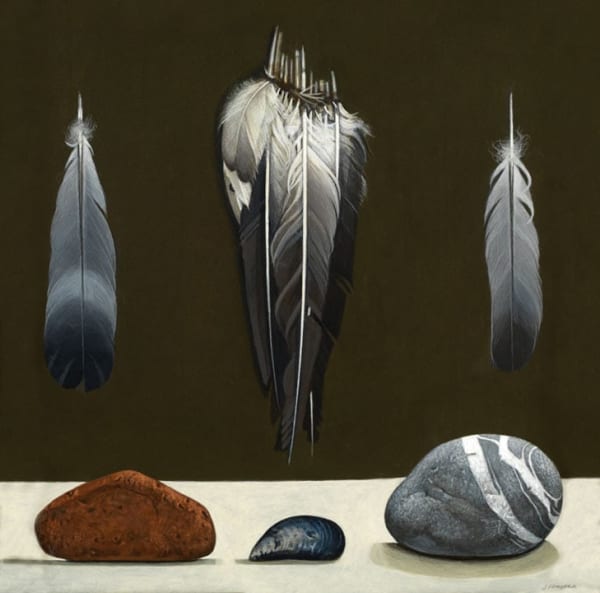 James Fairgrieve RSA RSW, Stones and Feathers