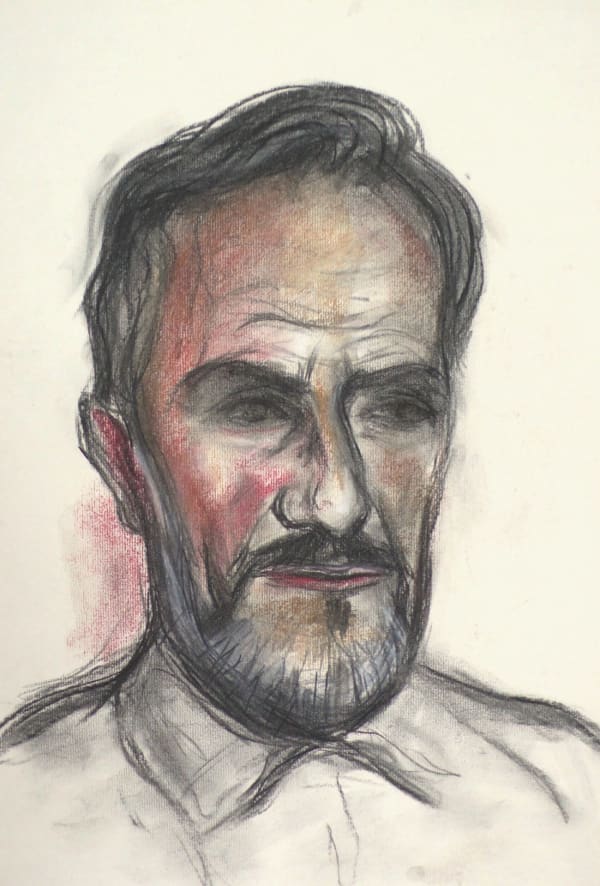 Alexander Moffat OBE RSA, Tom Fleming , 2000