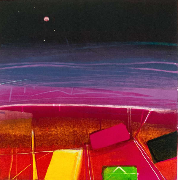 Barbara Rae DBE CBE RA, Night Sky Priestlaw