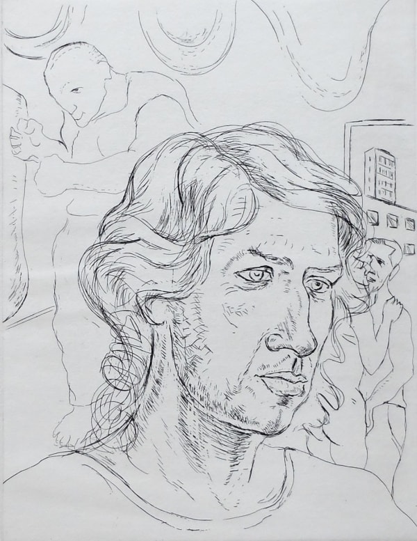 Alexander Moffat OBE RSA, Peter Howson , 1987