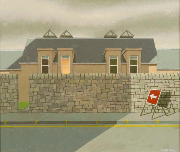 David Evans ARCA RSA RSW (1942-2020), Left Turn