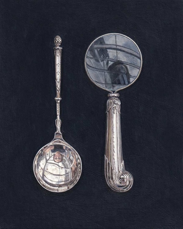 Rachel Ross, Silver Spoon with Magnifying Glass