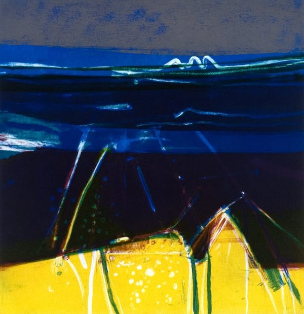 Barbara Rae DBE CBE RA, Valentia Shore, 2006