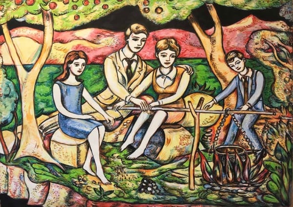 Adrian Wiszniewski RSA, Family Camping