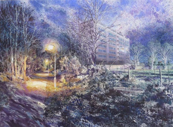 David Forster RSW, If there is a castle standing (Ravelston)
