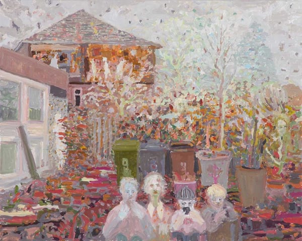 Robbie Bushe RSA, The Wheelie Bins , 2023