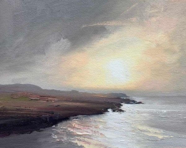 Chris Bushe RSW, Study for July Evening, Saligo Bay