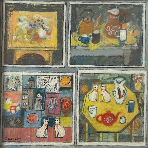 Carola Gordon, Four Pictures at an Exhibition