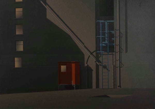David Evans ARCA RSA RSW (1942-2020), The Retreat of Night