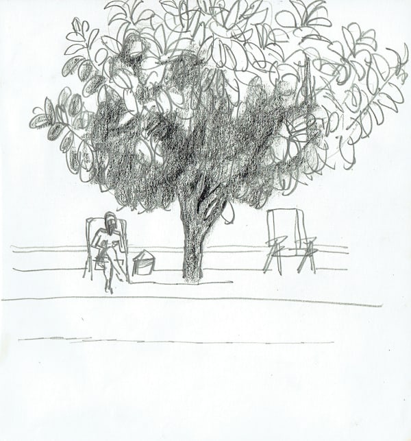 Alberto Morrocco OBE (1917-1998), Taking Shade