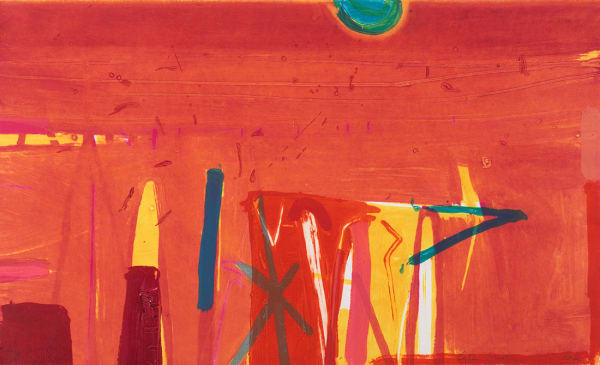 Barbara Rae DBE CBE RA, Côte Sud, 2011