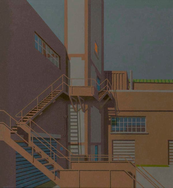 David Evans ARCA RSA RSW (1942-2020), Stairway
