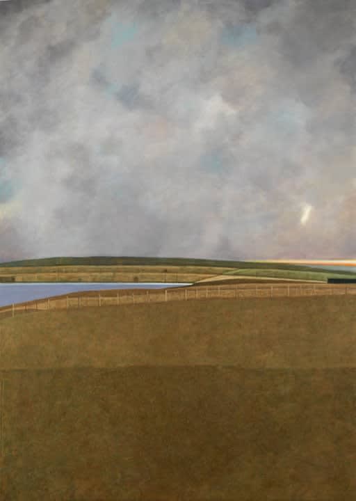 James Fairgrieve RSA RSW, Threatening Sky , 1987
