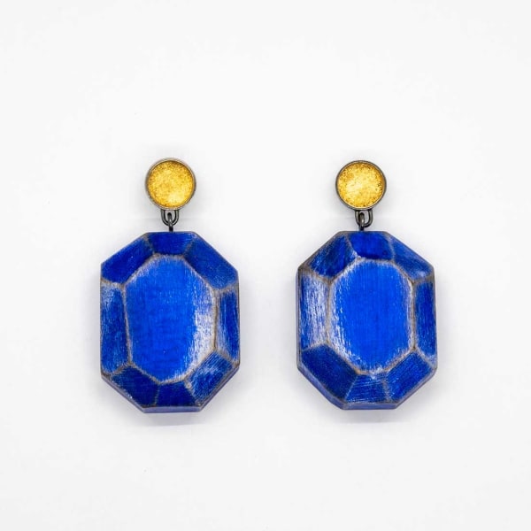Cristina Zani, Royal Blue Earrings