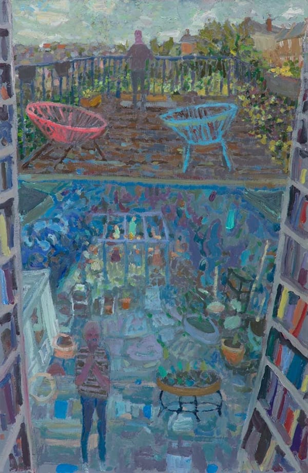 Robbie Bushe RSA, The Garden Balcony , 2023
