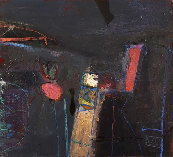 Barbara Rae DBE CBE RA, Lammermuir Farm , 1999