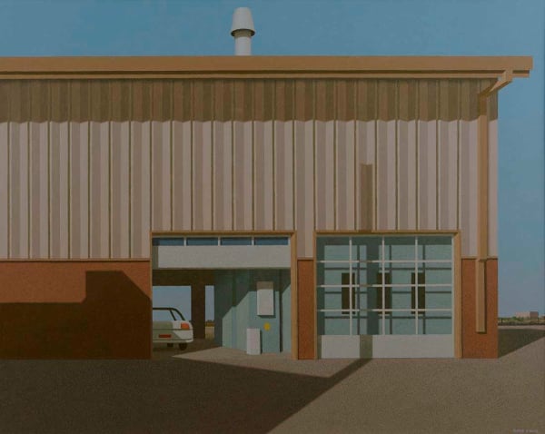David Evans ARCA RSA RSW (1942-2020), The Body Shop at 4pm