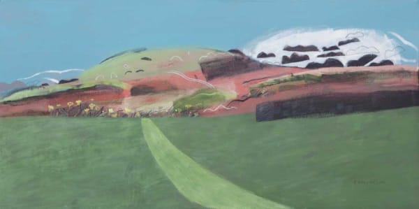 Elaine Pamphilon, Green Path Down to Clodgy Point, St Ives