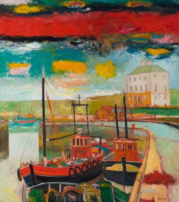 John Bellany (1942-2013), Harvest Hope at Eyemouth , circa 2004
