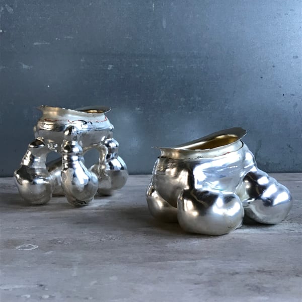 David Clarke, High Society: Salt & Pepper (Pair), 2023