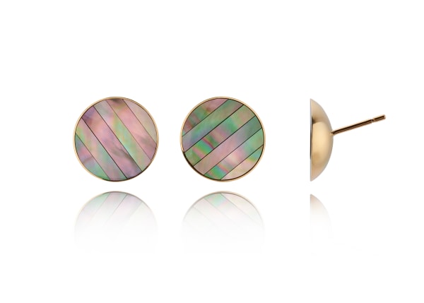 Melanie Georgacopoulos, Aligned Stud Earrings, 2024