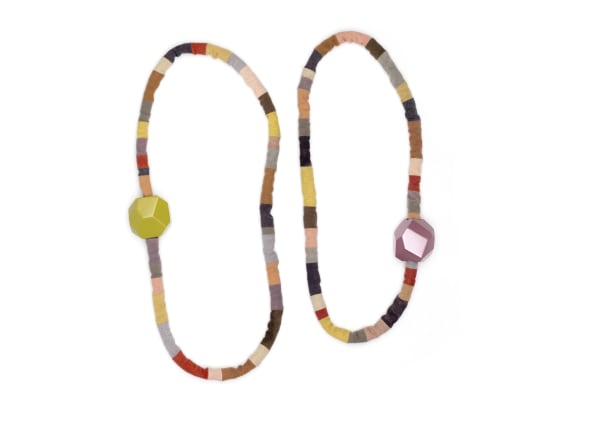 Rebecca Hannon, Natural Dyed Stripes (Sm), 2025