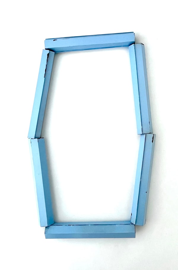 Sara Borgegard, PILLAR BLUE, 2024