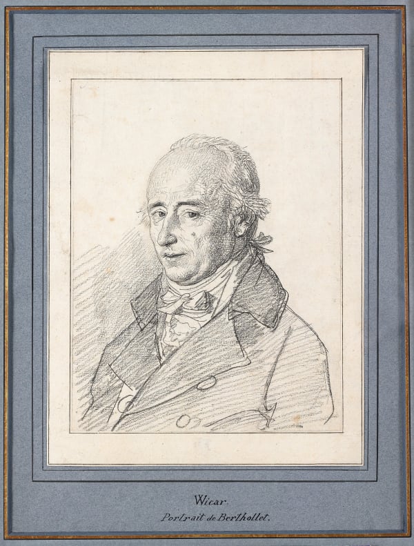 Jean-Baptiste Wicar Ritratto di Claude-Louis Berthollet, 1796 ca