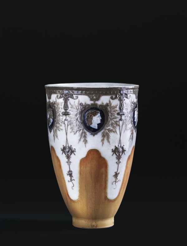 Taxile Doat, 'The Amazons' vase, 1901
